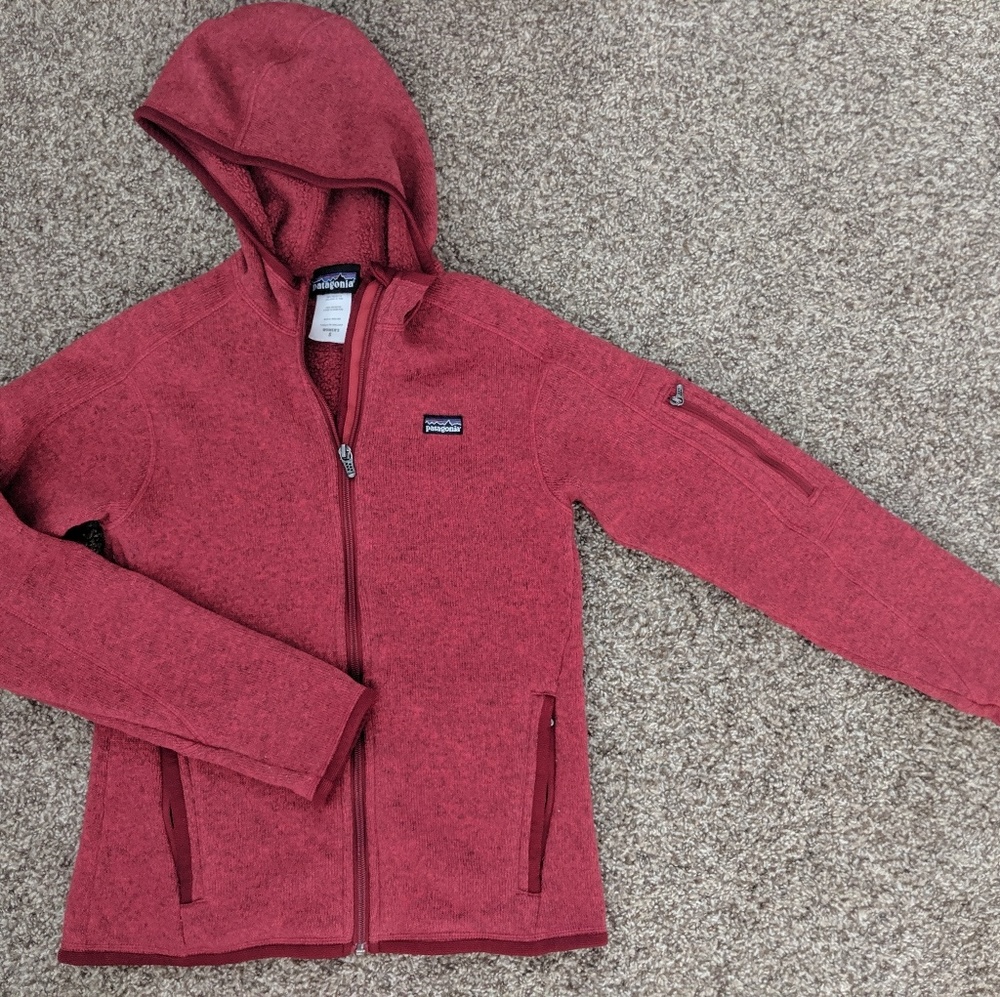 Patagonia hooded better sweater zip